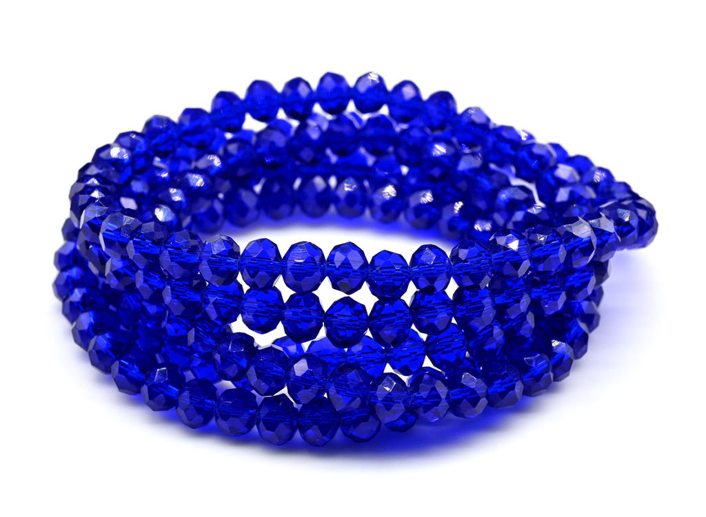 Бусы-браслет на резинке из циркона кукуруза гр.6мм зеленый хамелеон, 86см. Радуга камня  фото 37