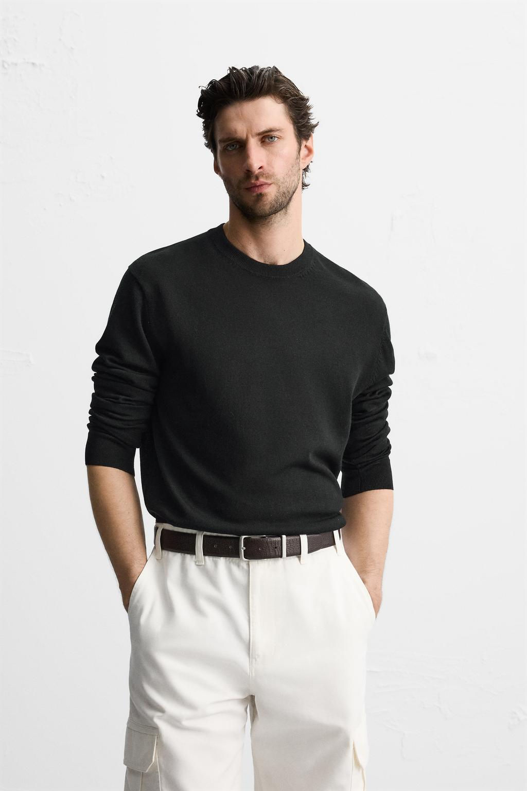 MERINO WOOL SWEATER - Zara фото 11