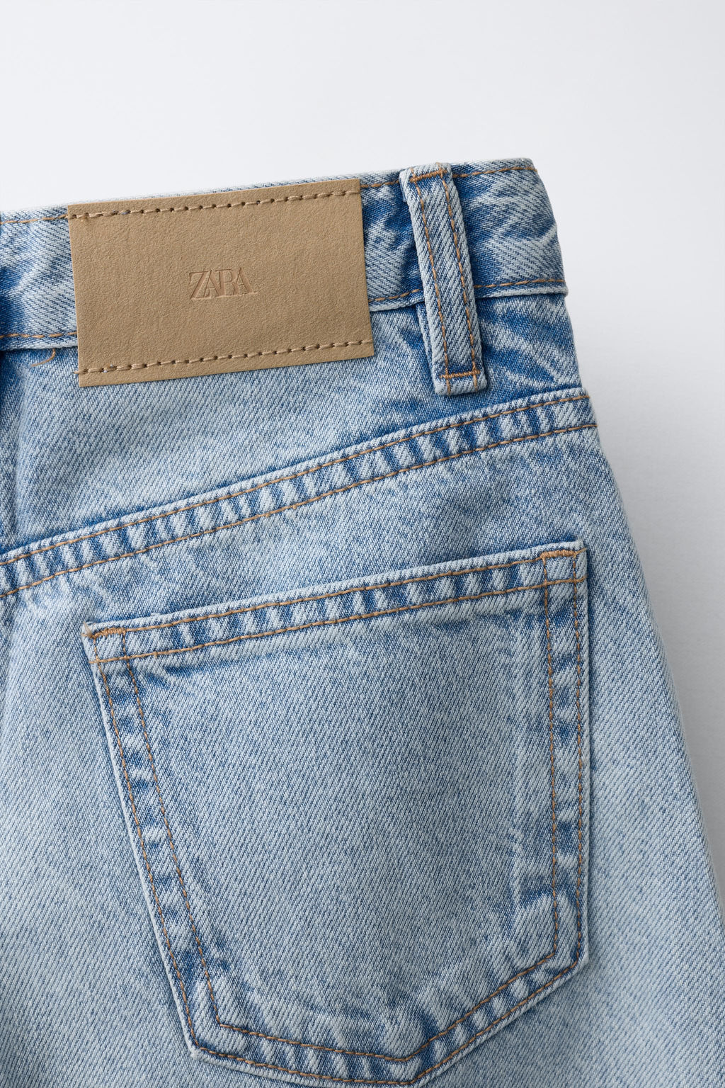 JEANS BARREL STRASS / Azul claro - Zara фото 6