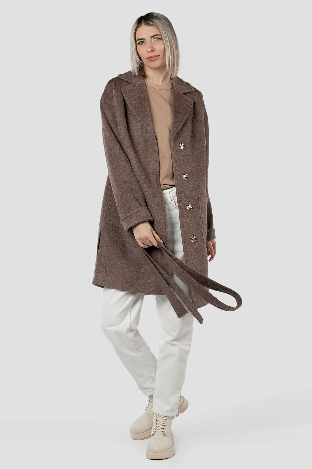 Пальто женское демисезонное - El podio фото 2