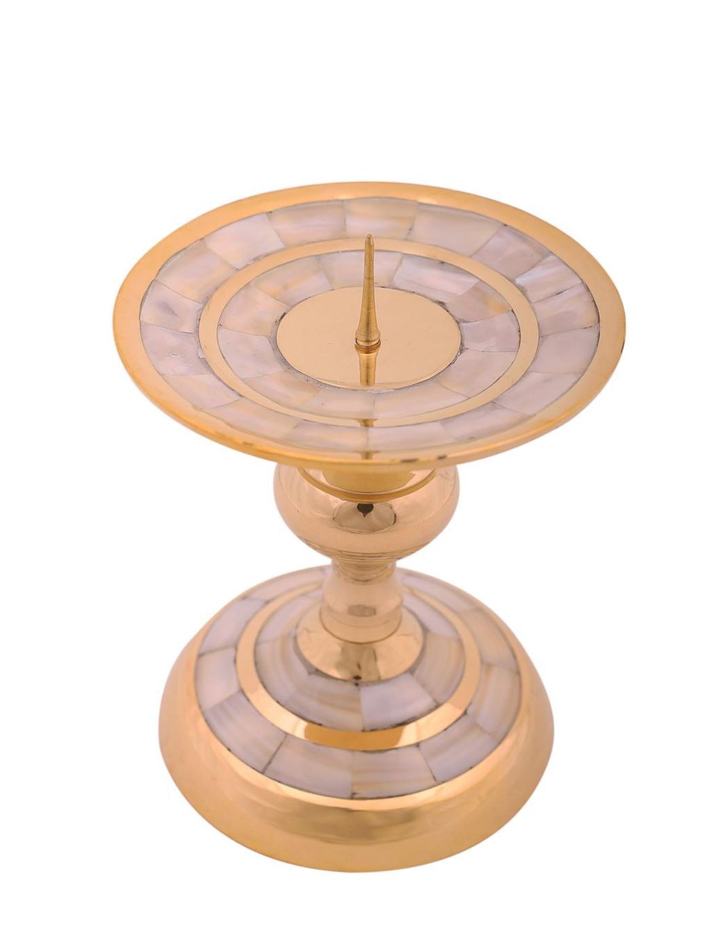 Подсвечник Штырь с перламутром №П4127 - Ганг фото 2