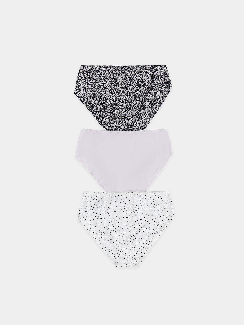 Трусы женские Mark Formelle макси хлопок с эластаном мазки на молочном  фото 8