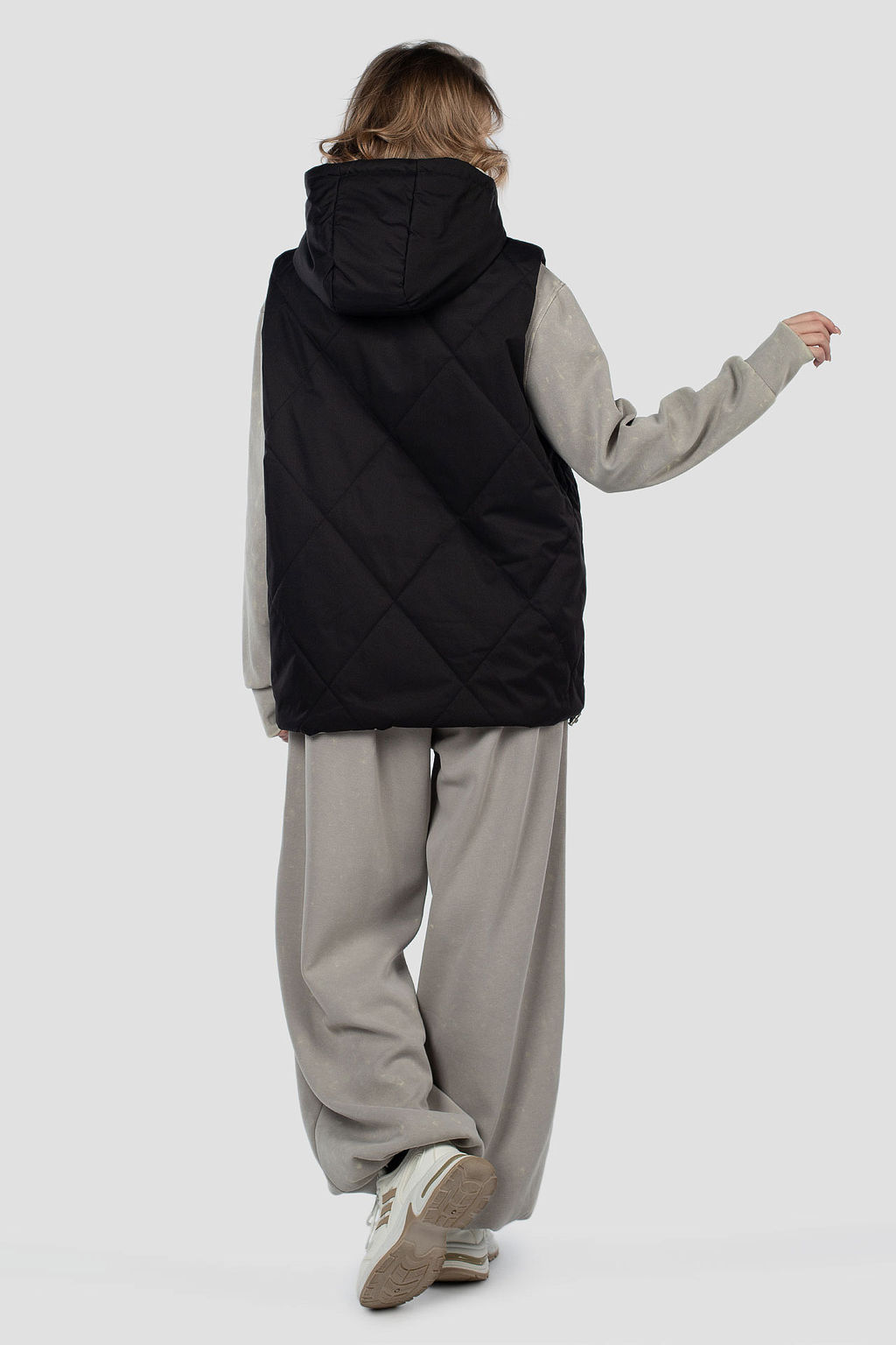 Куртка жилет двусторонняя демисезонная (синтепон 100) - El podio фото 7