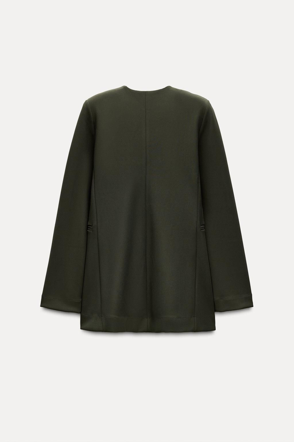 POCKET CREPE BLAZER - Zara фото 6