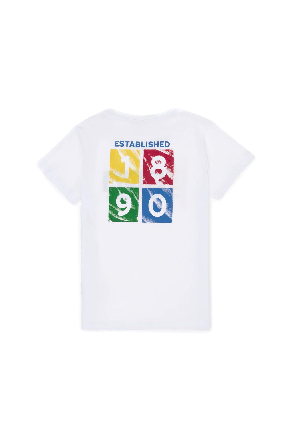 U. S. Polo Assn Детская белая футболка с круглым вырезом - U.s. polo assn фото 5