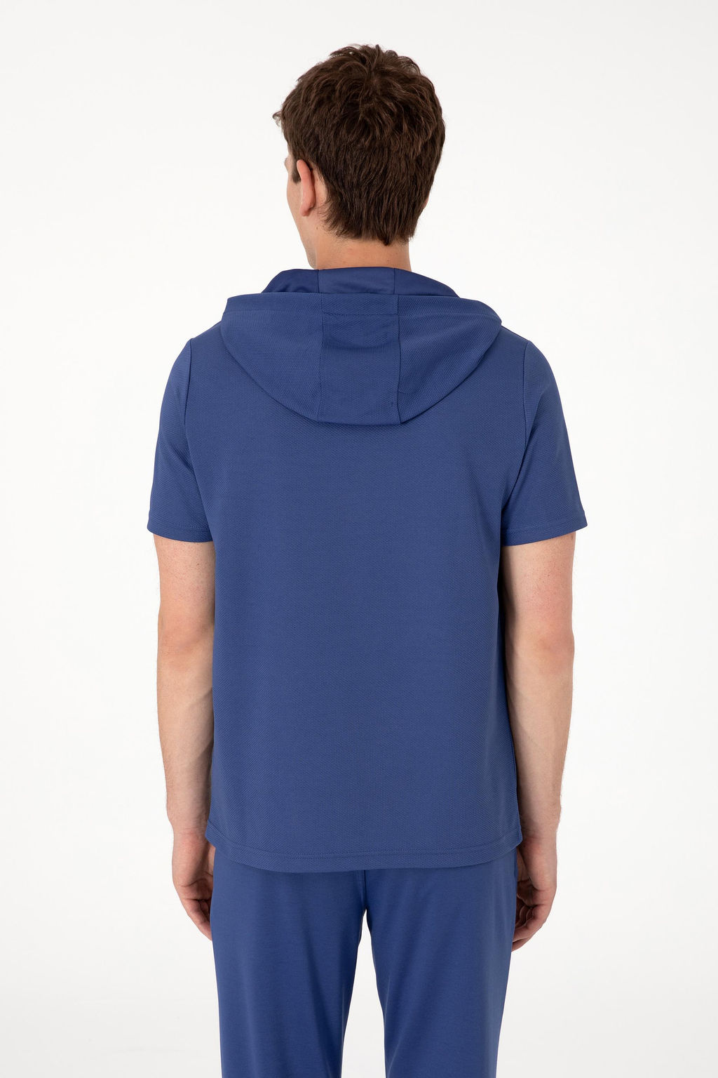 Erkek Regular Fit Bisiklet Yaka A__k Lacivert Ti__rt Sepette S_rpriz _ndirim - U.s. polo assn фото 6