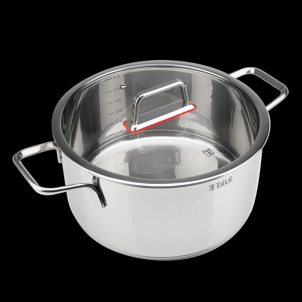 Кастрюля TalleR TR-17275 Тенденси 6,8 л  фото 3