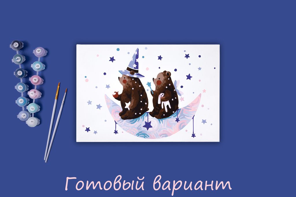 ФРЕЯ PNB/PS-045 Набор для раскрашивания по номерам 30 х 20 см Путешествие во сне  фото 4