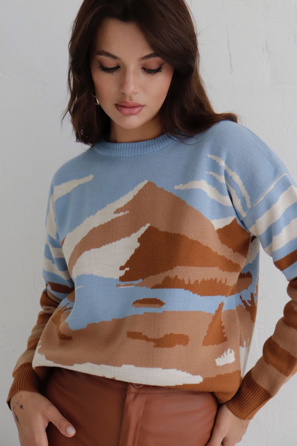 Свитер  Горы с шерстью мериноса - Martichelli фото 7