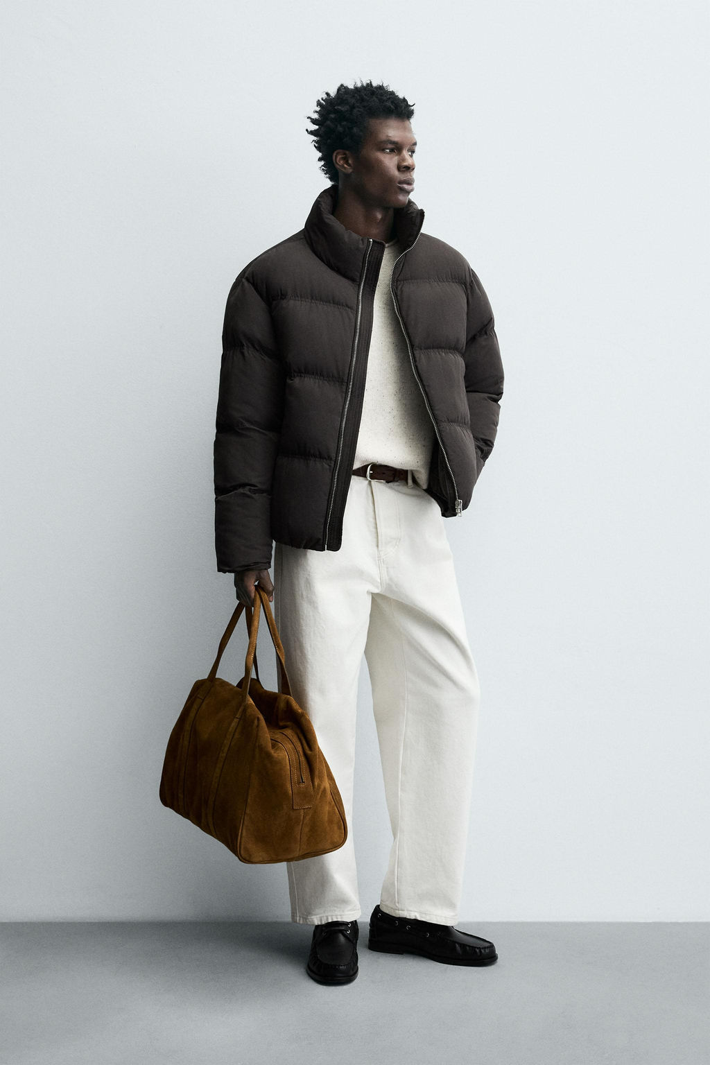 RELAXED FIT QUILTED JACKET