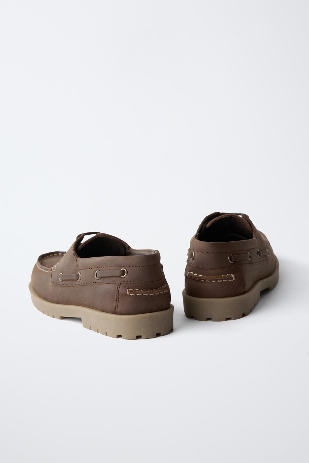 STORIESZ - N?UTICO PIEL / Marr?n - Zara фото 5