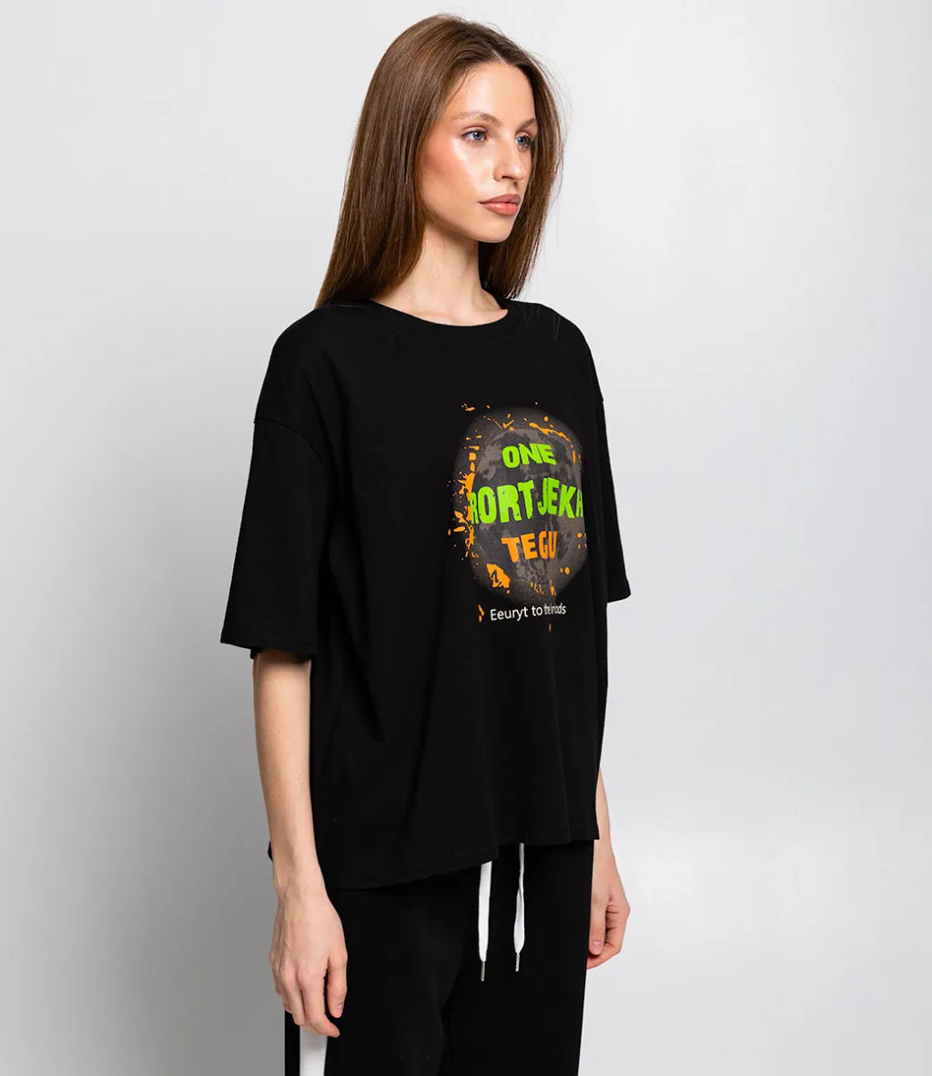 Футболка #БШ2257 (1), чёрный