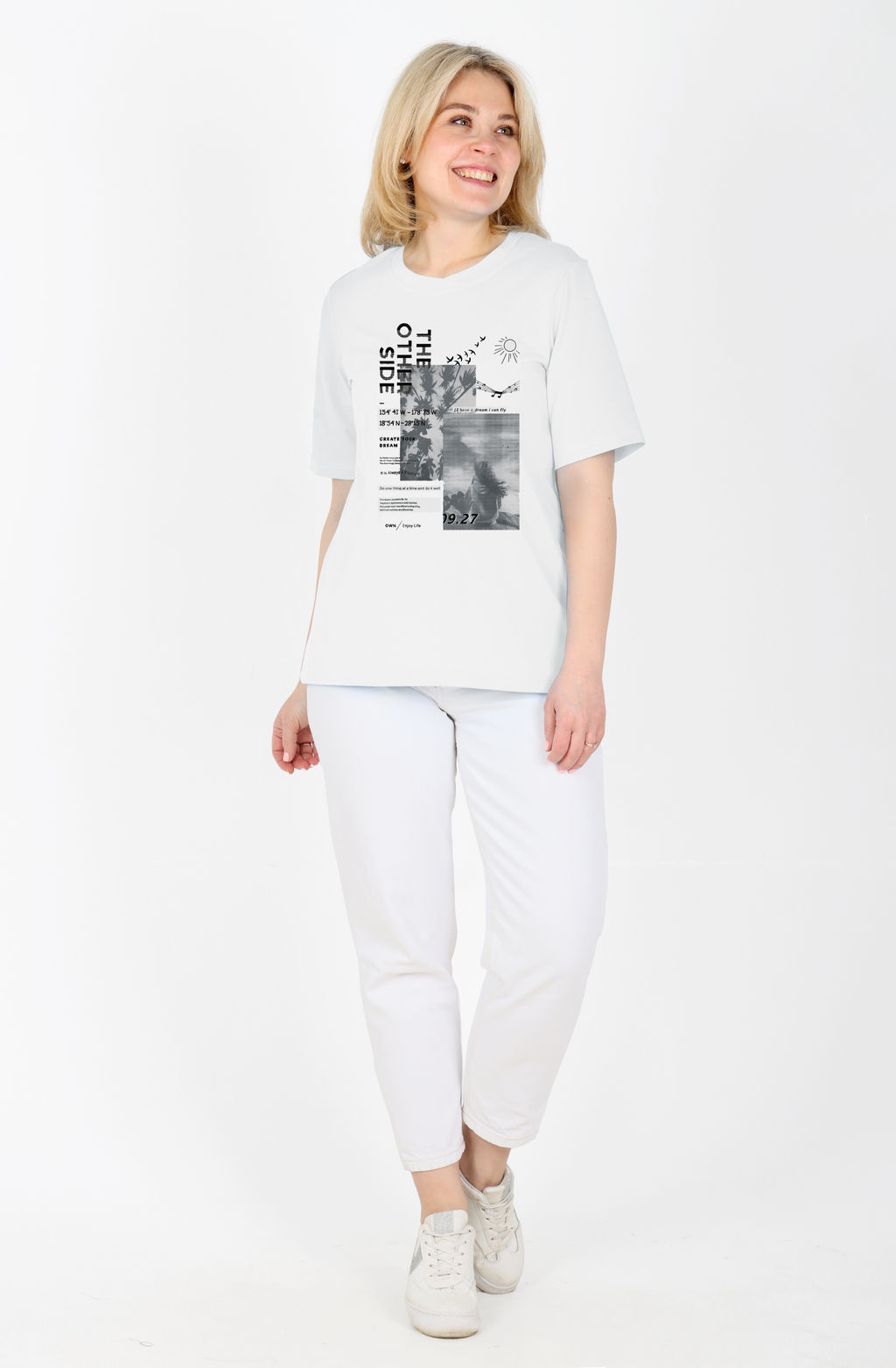 Футболка Лаура Ф-96 (44-60) кулирка - Лотос фото 8