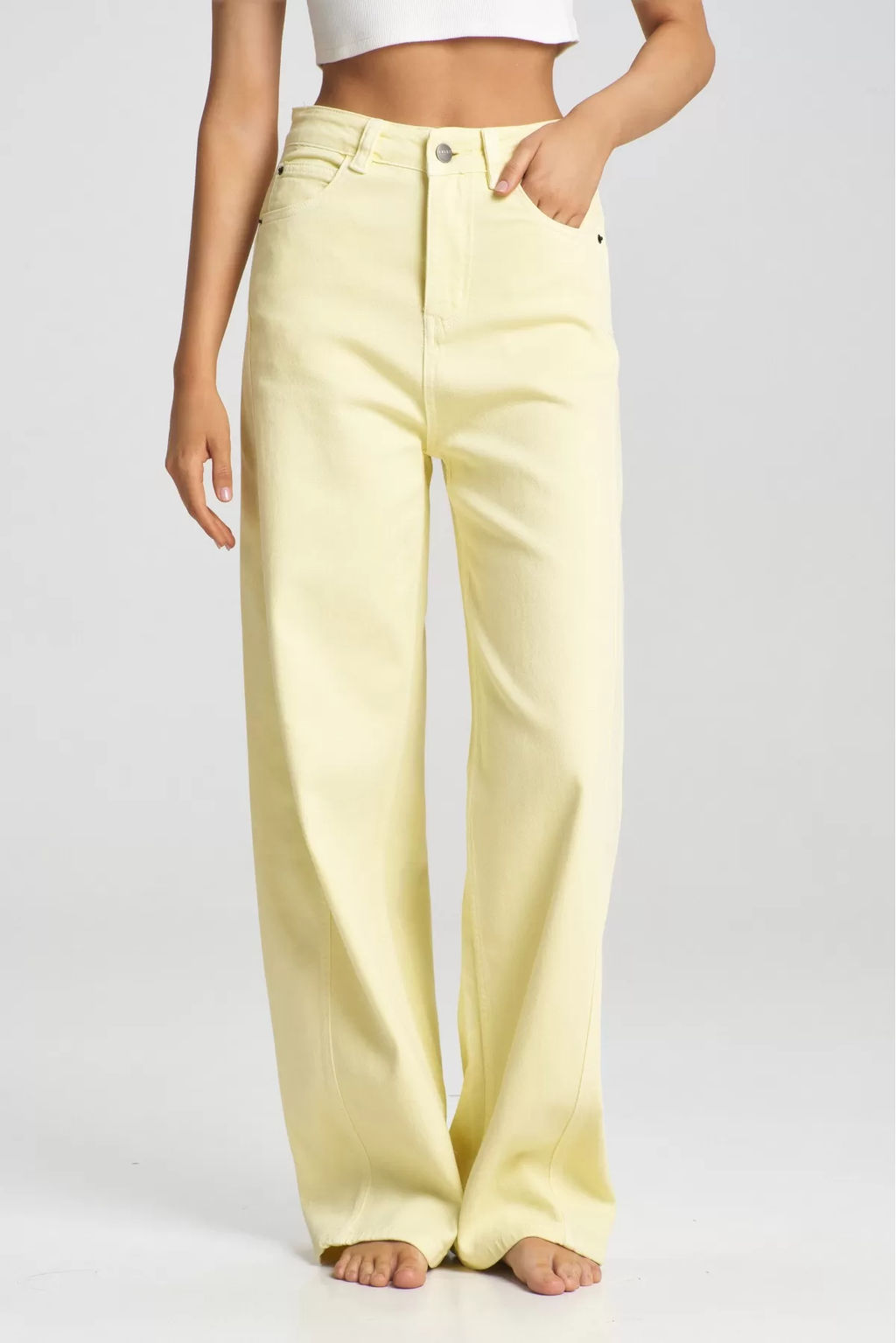 Джинсы BAGGY с двойным швом Lemon