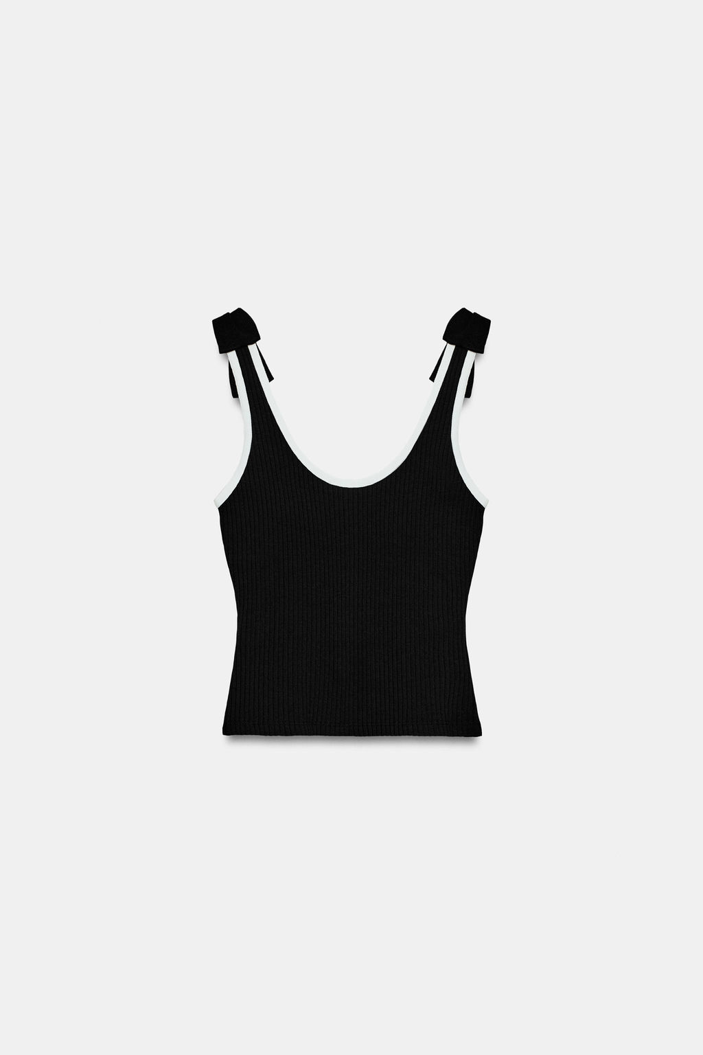 TOP CANAL? LAZOS / Negro - Zara фото 8