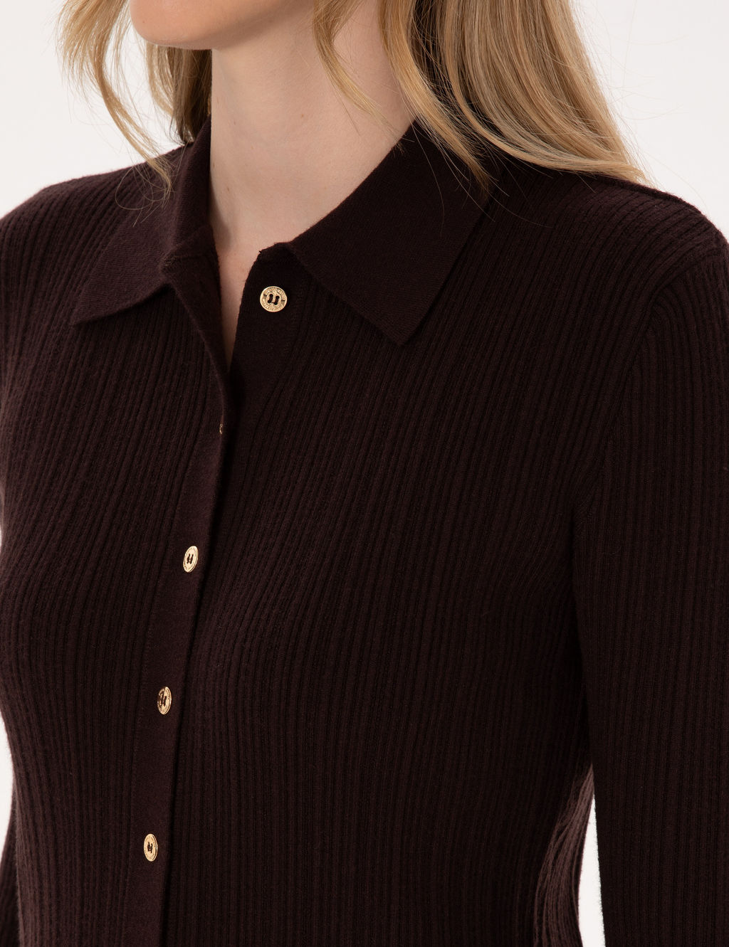 Kahverengi Slim Fit Triko H_rka