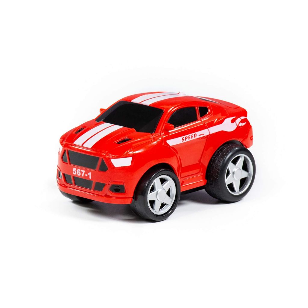 Крутой Вираж, автомобиль гоночный №1 инерционный (в коробке) - Полесье фото 2