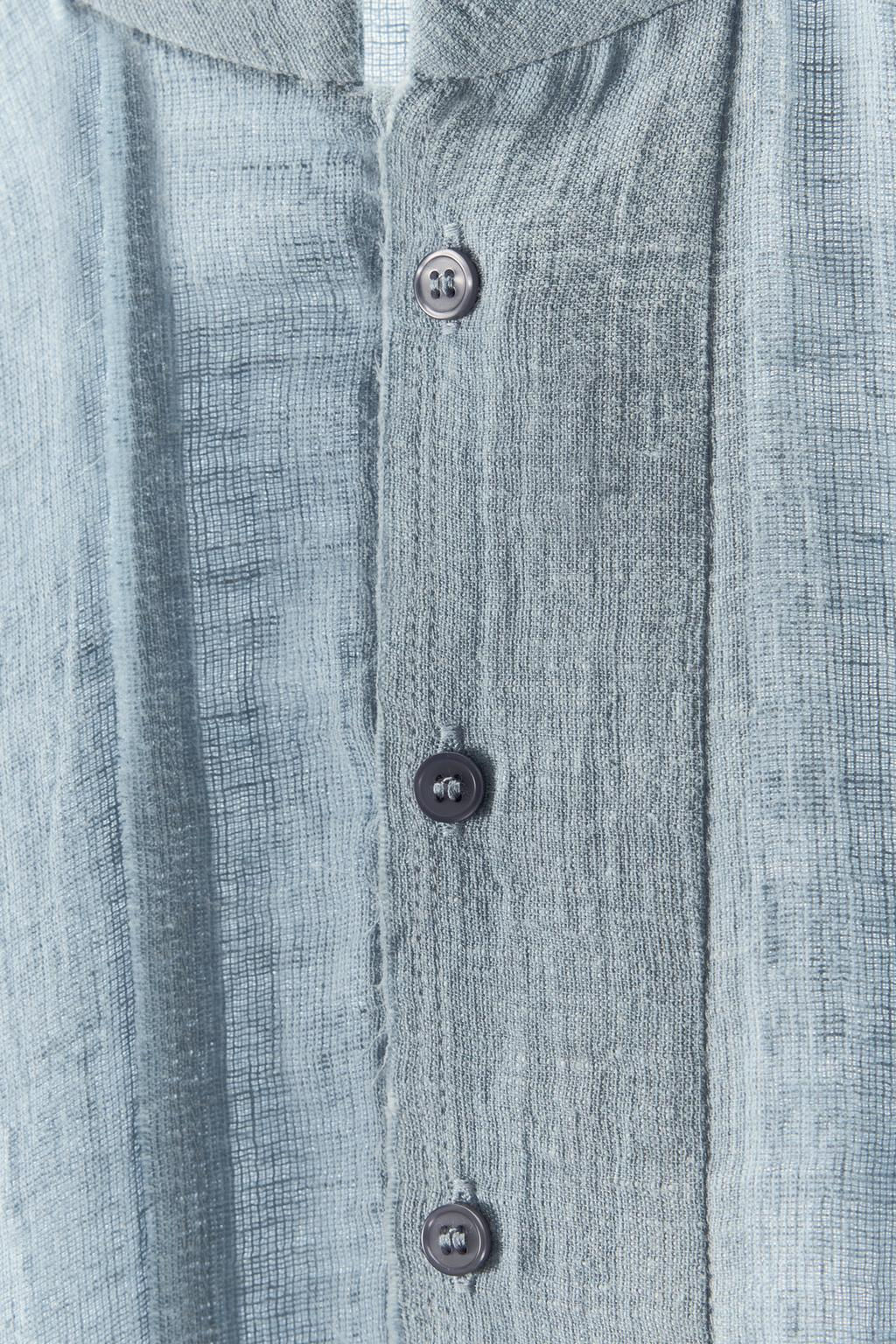 LIMITED EDITION LINEN BLEND SHIRT DRESS - Zara фото 7