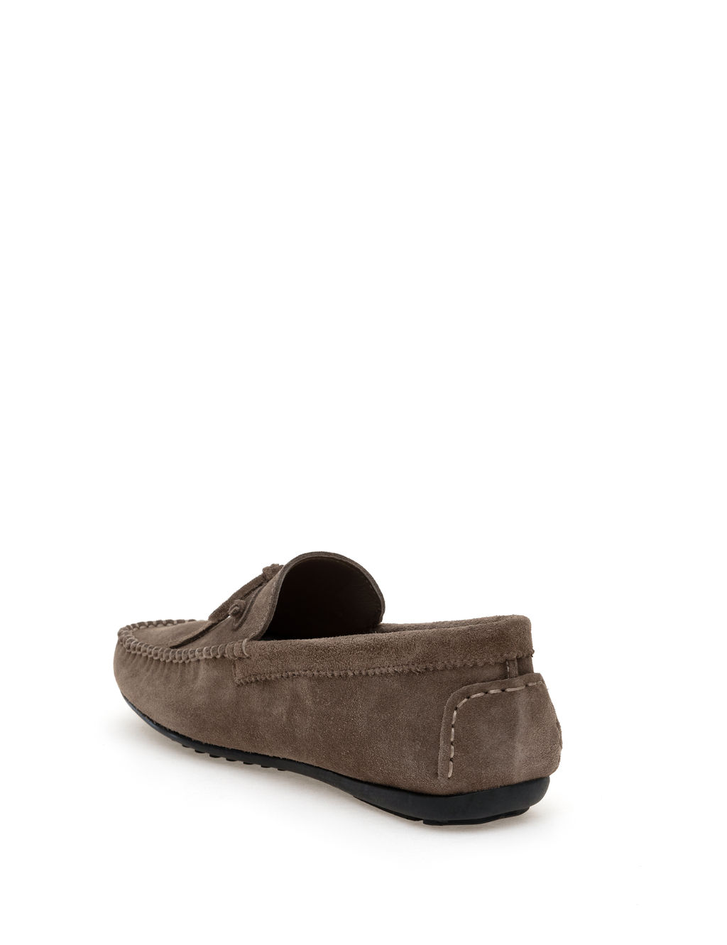 Vizon Kau_uk Taban %100 Deri Loafer Ayakkab_