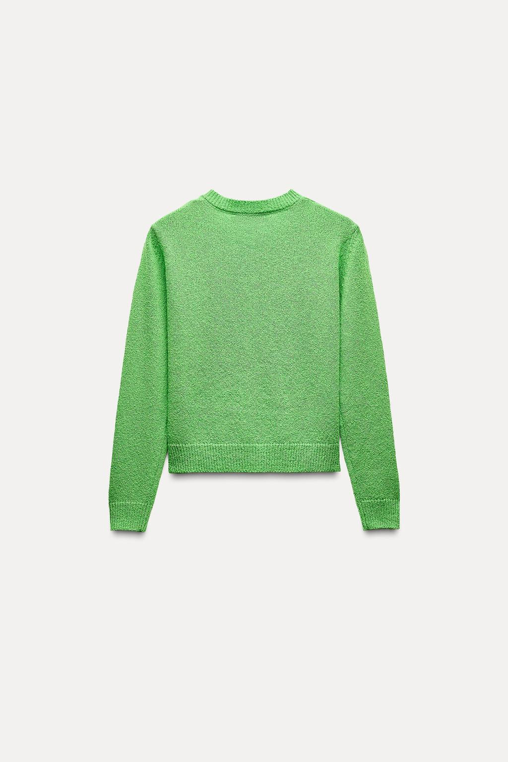 PLAIN KNIT CARDIGAN - Zara фото 8