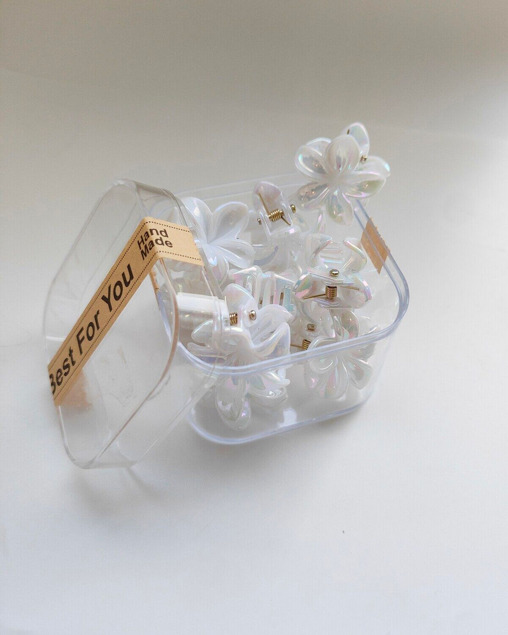 Набор крабиков для волос в боксе (10 шт)