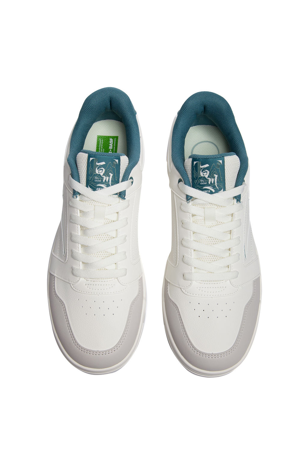 Кеды Бежевый/Серый/Синий