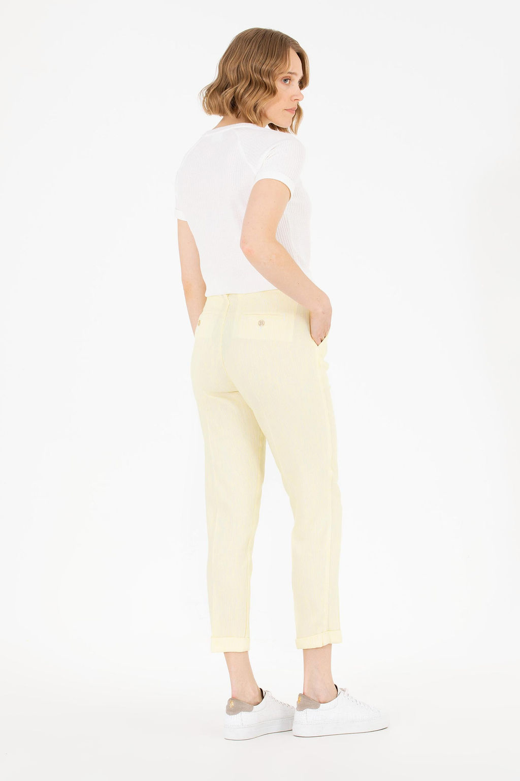 U. S. Polo Assn Женские неоновые желтые брюки - U.s. polo assn фото 18