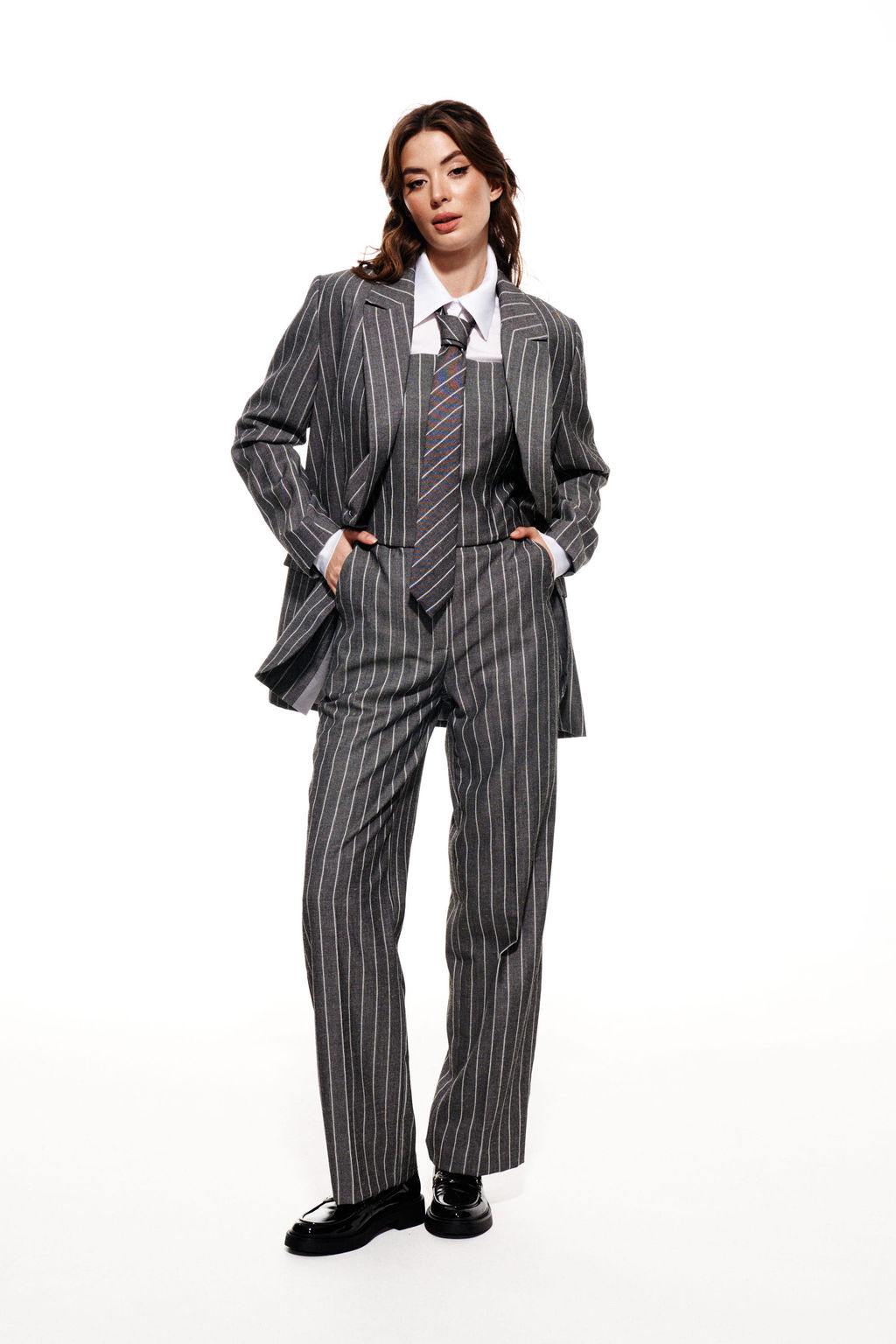 Костюм двухпредметный (жакет+брюки) 5253 - Elletto фото 17