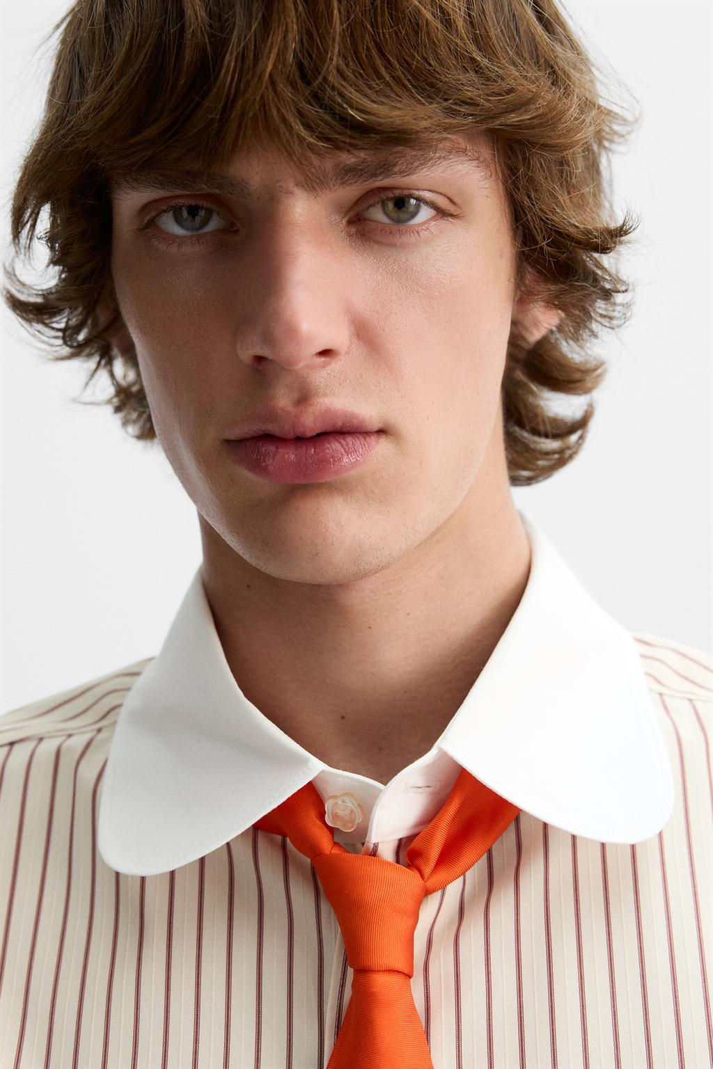 STRIPED SHIRT X HARRY LAMBERT - Zara фото 14