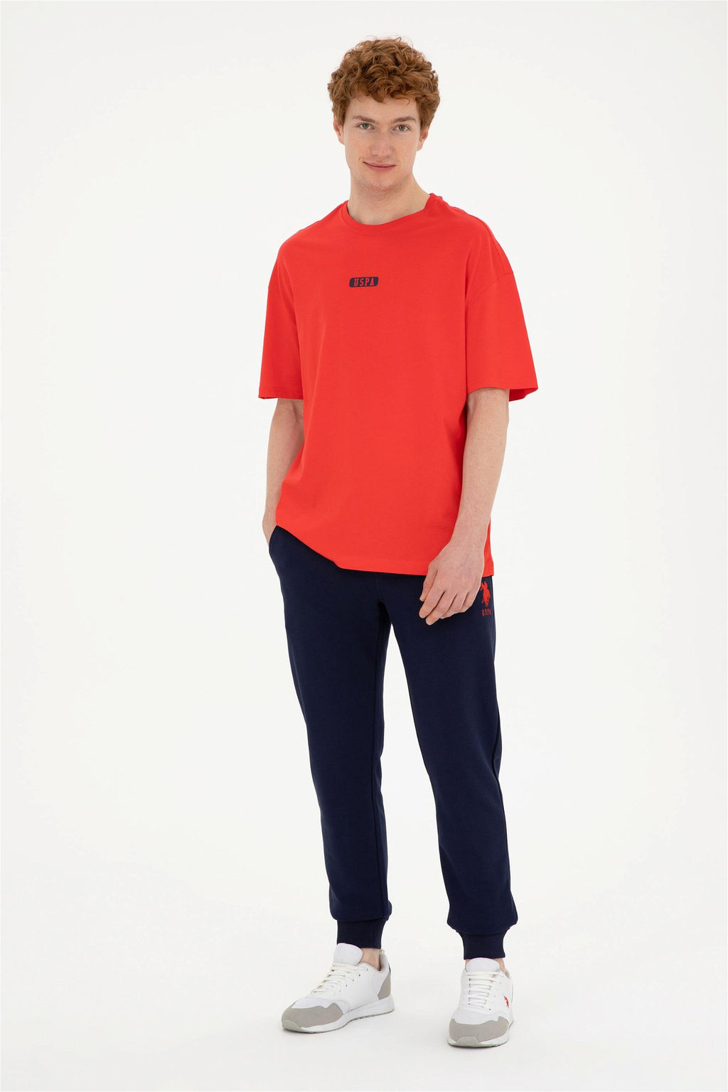 U. S. Polo Assn / Мужские темно-синие спортивные штаны