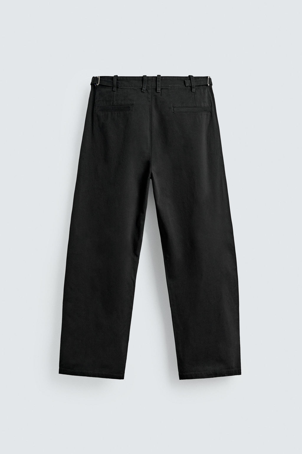 RELAXED BALLOON FIT PLEATED TROUSERS - Zara фото 18