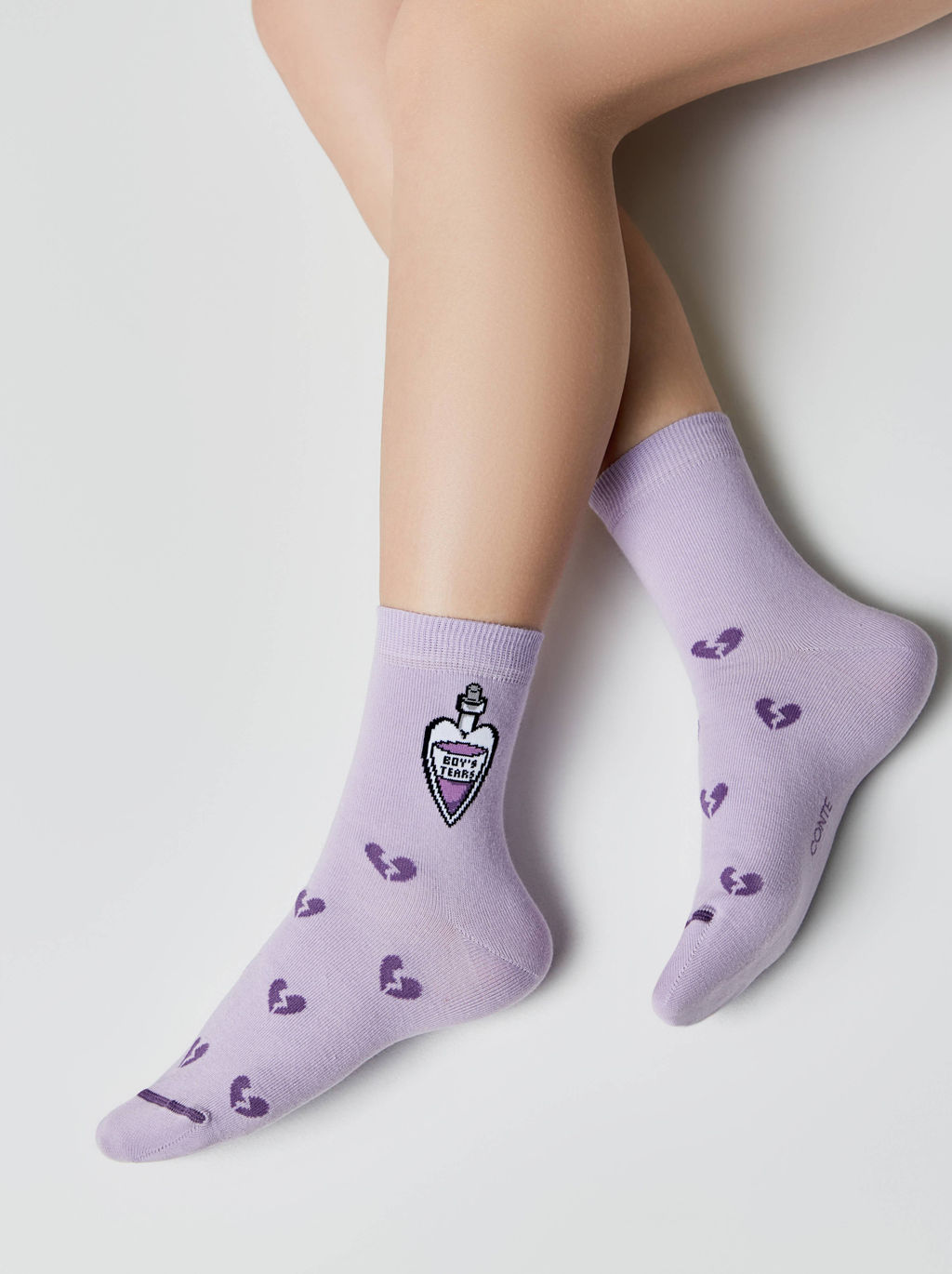 CONTE HAPPY Носки женские сиреневый 17С-21СП рис. 606 - Conte elegant фото 3