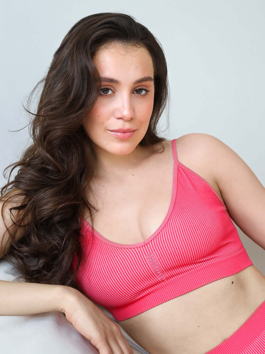 MY Топ женский BR643 TOP 3D SPALA STRETTA RIB  фото 12