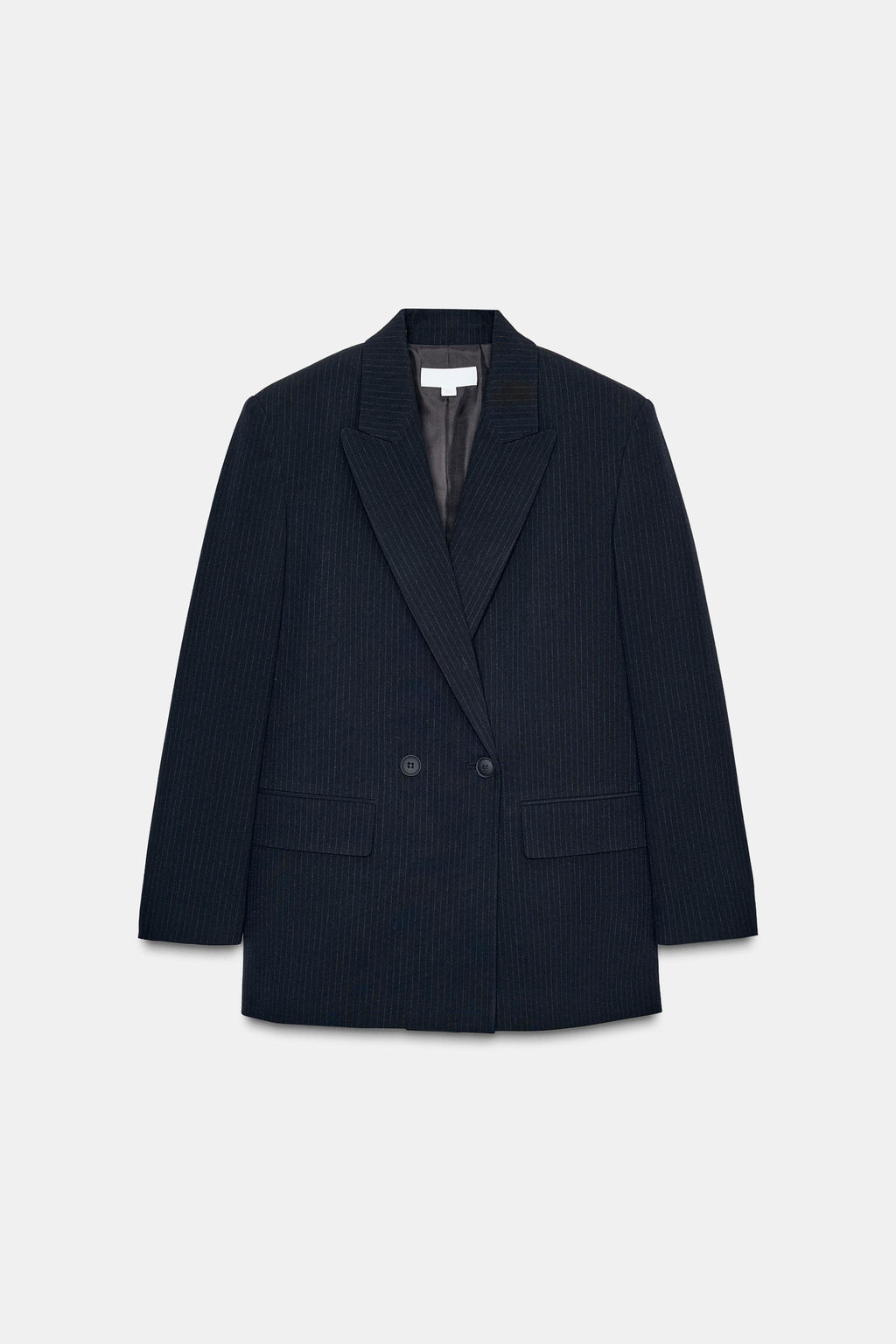 OVERSIZE DOUBLE-BREASTED BLAZER - Zara фото 2