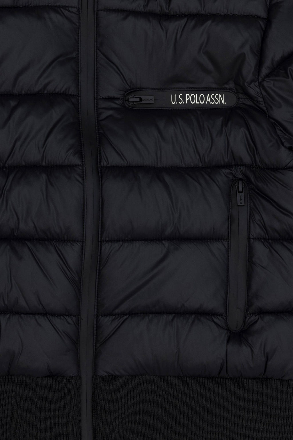 Черное пальто для девочки - U.s. polo assn фото 3