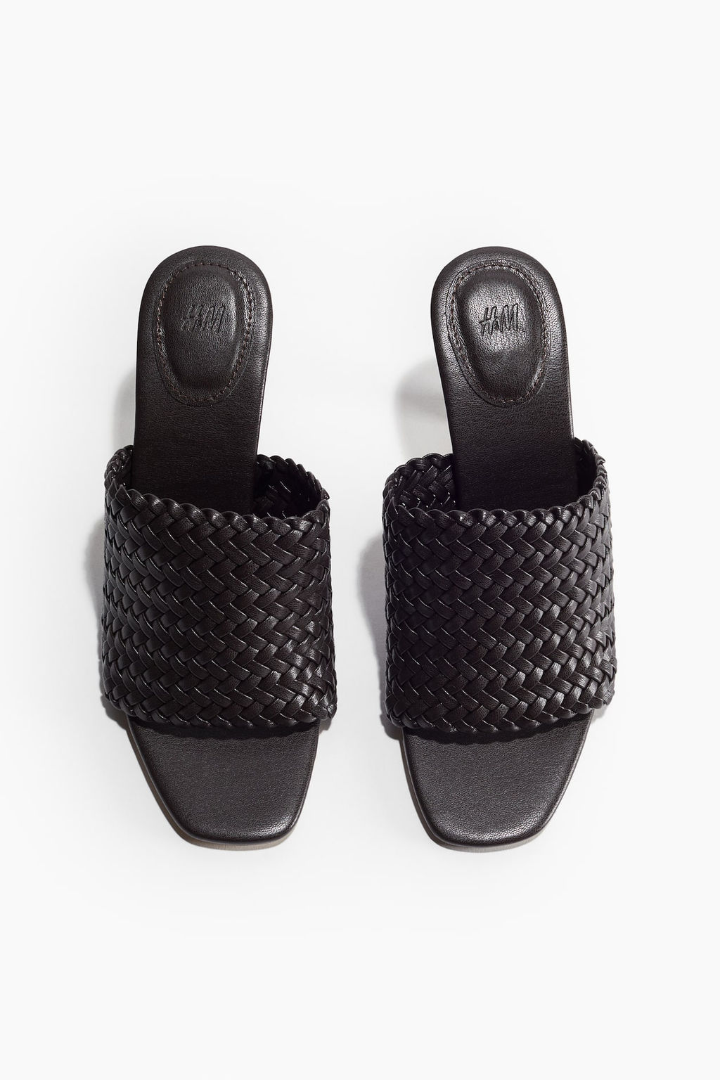 Sandalias de tacon trenzadas - H&m фото 3