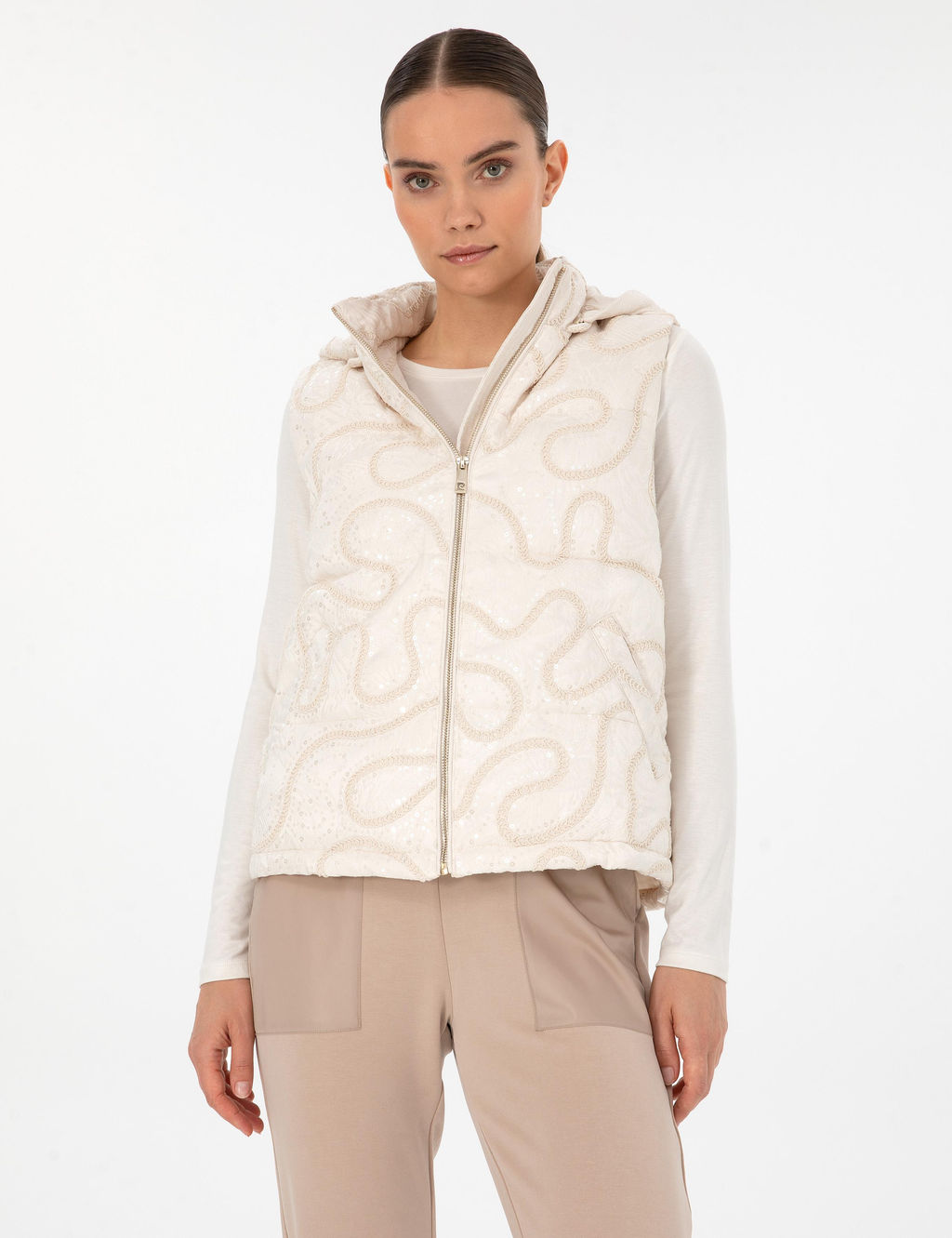 Ekru Regular Fit Yelek