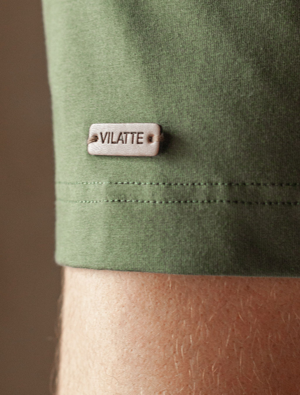 Футболка из премиального хлопка с авторским принтом - Vilatte фото 7