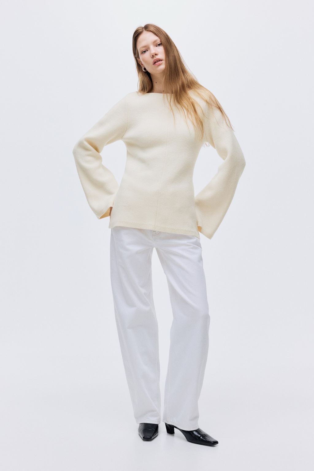 Top de lana con peplum - H&m фото 6