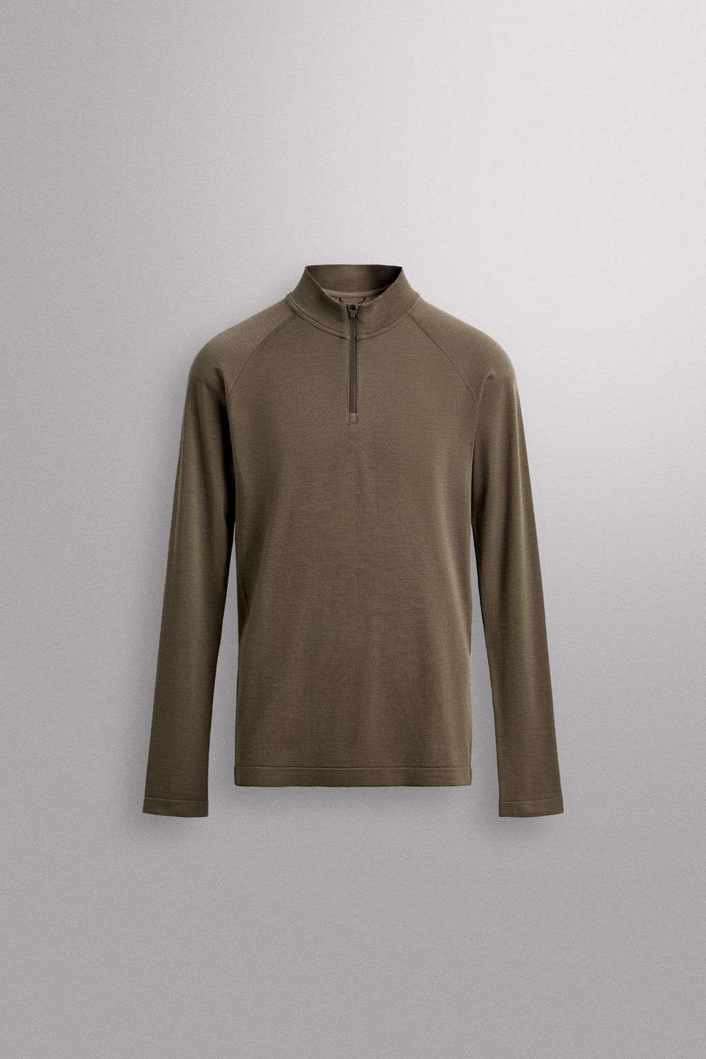 COMPRESSION QUARTER-ZIP SKI T-SHIRT - Zara фото 6