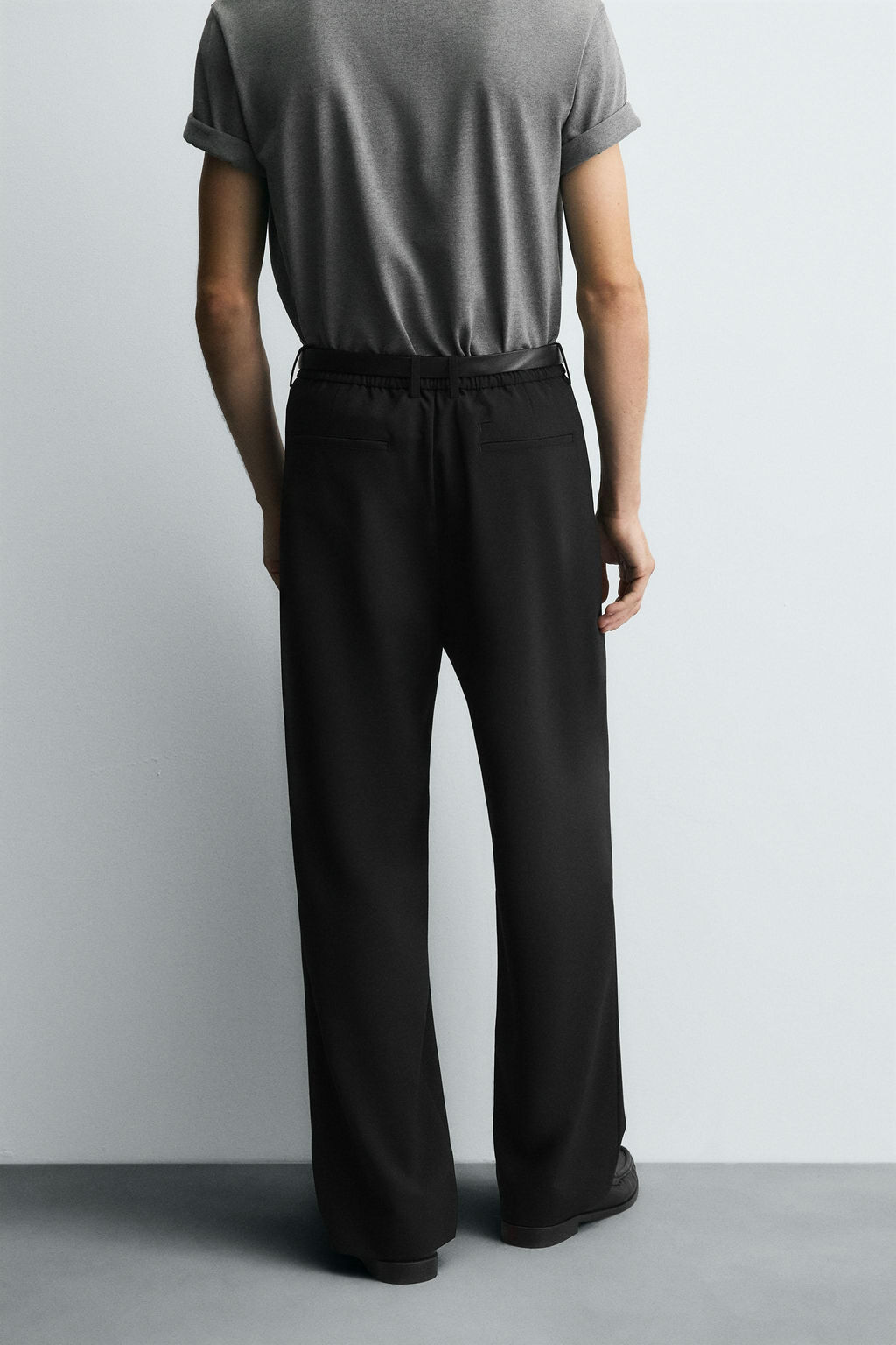 PLEATED WIDE-LEG TROUSERS - Zara фото 12