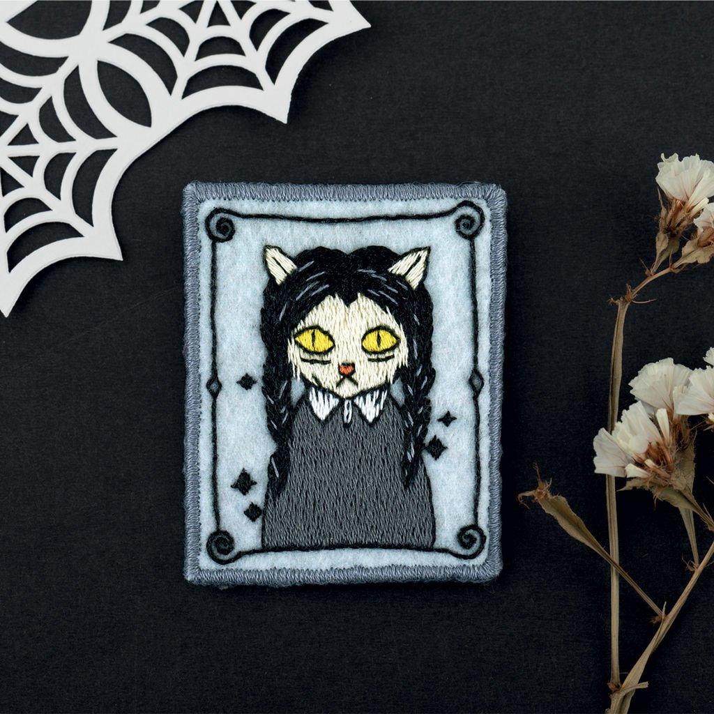 Набор для вышивания PANNA Живая картина JK-2335 Брошь. Мяунсдэй 4.5 х 6 см