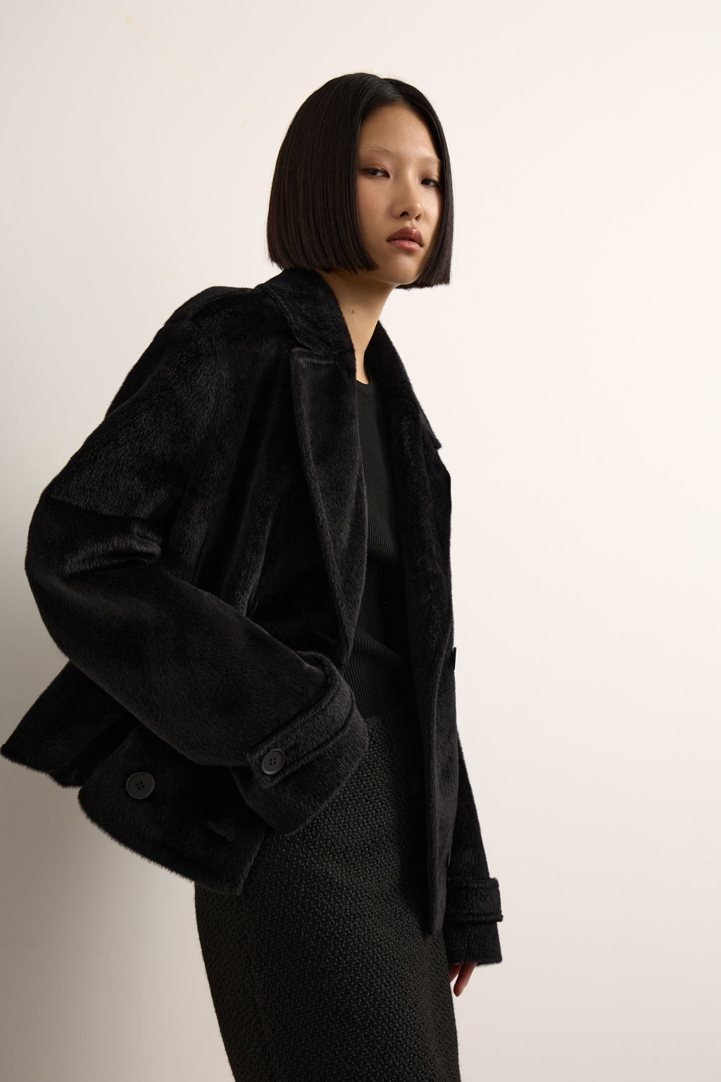 Полупальто прямого силуэта - Mollis фото 5