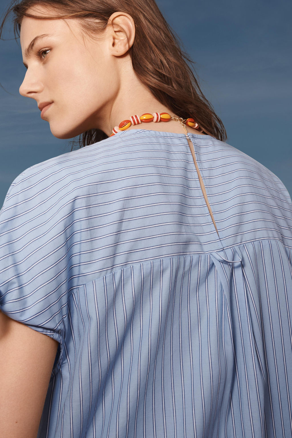 LIMITED EDITION STRIPED ASYMMETRIC DRESS - Zara фото 13