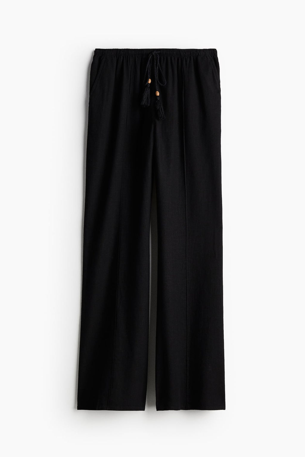 Pantalon en mezcla de lino - H&m фото 7