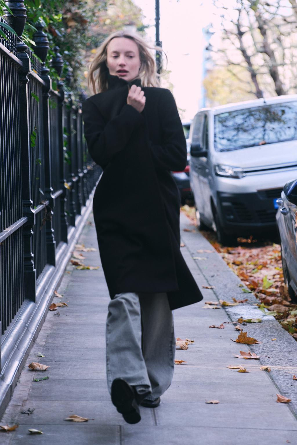 SOFT BUTTON COAT - Zara фото 5