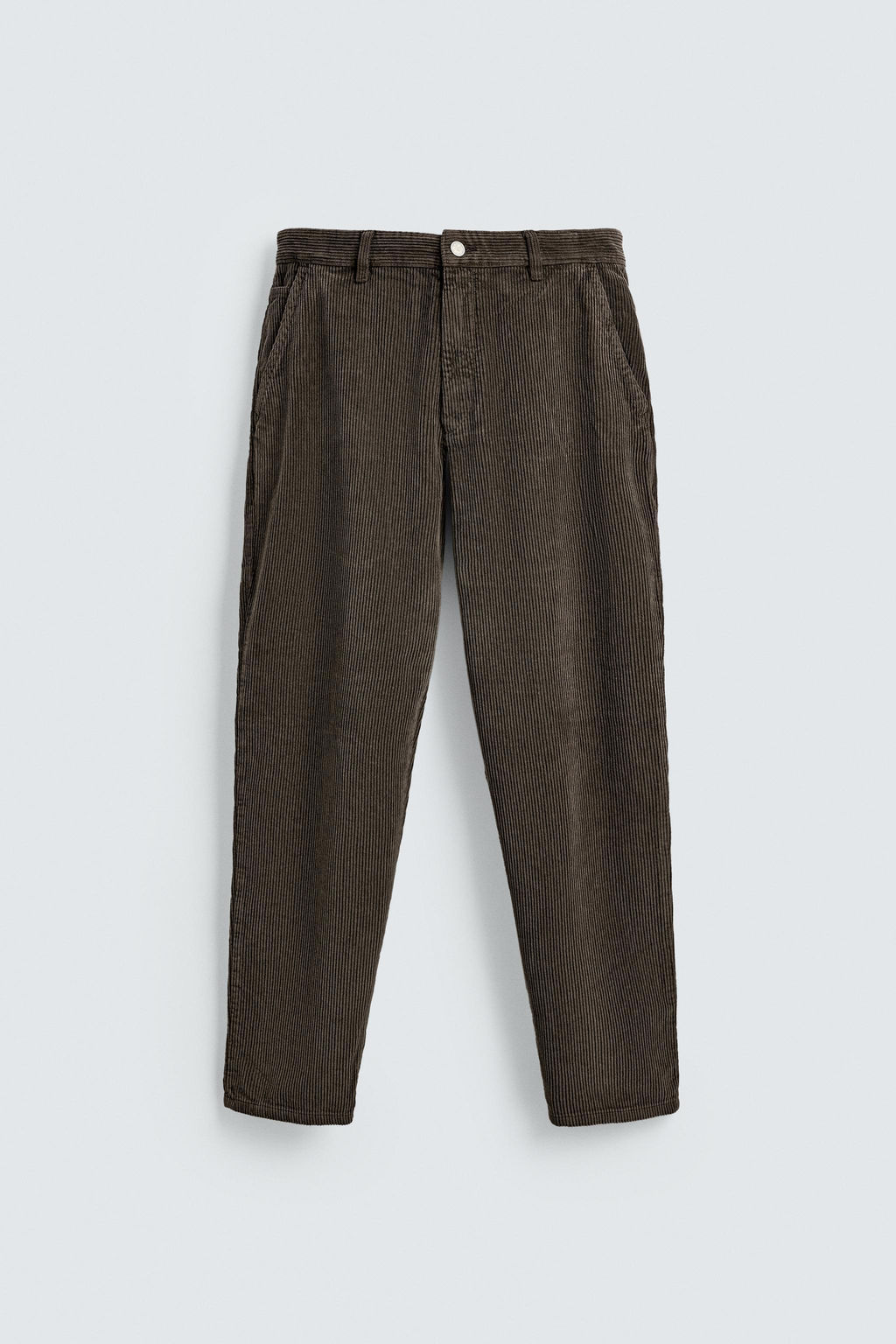 CARROT FIT CORDUROY TROUSERS - Zara фото 18