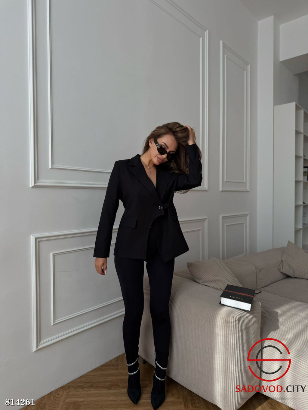 Пиджак женский на пуговице - Bruno фото 6