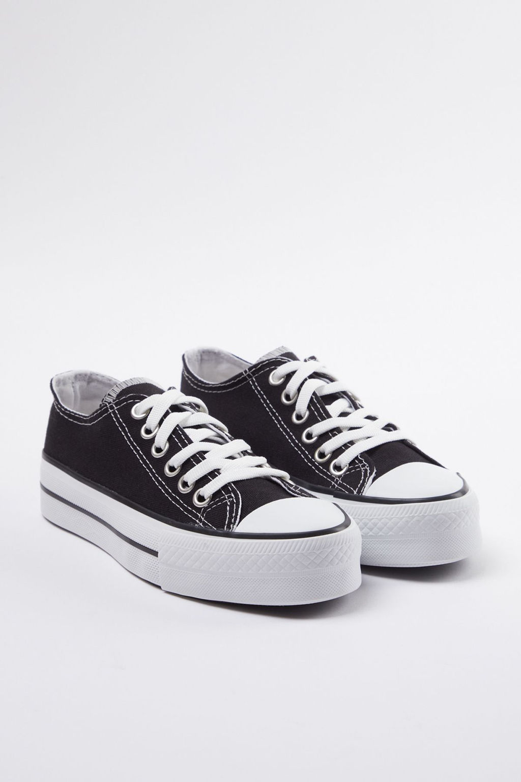 Trendyol Shoes Beyaz Bagc?kl? Yuksek Taban Kad?n Spor Ayakkab? TAKAW25SN00001 - Trendyolmilla фото 8