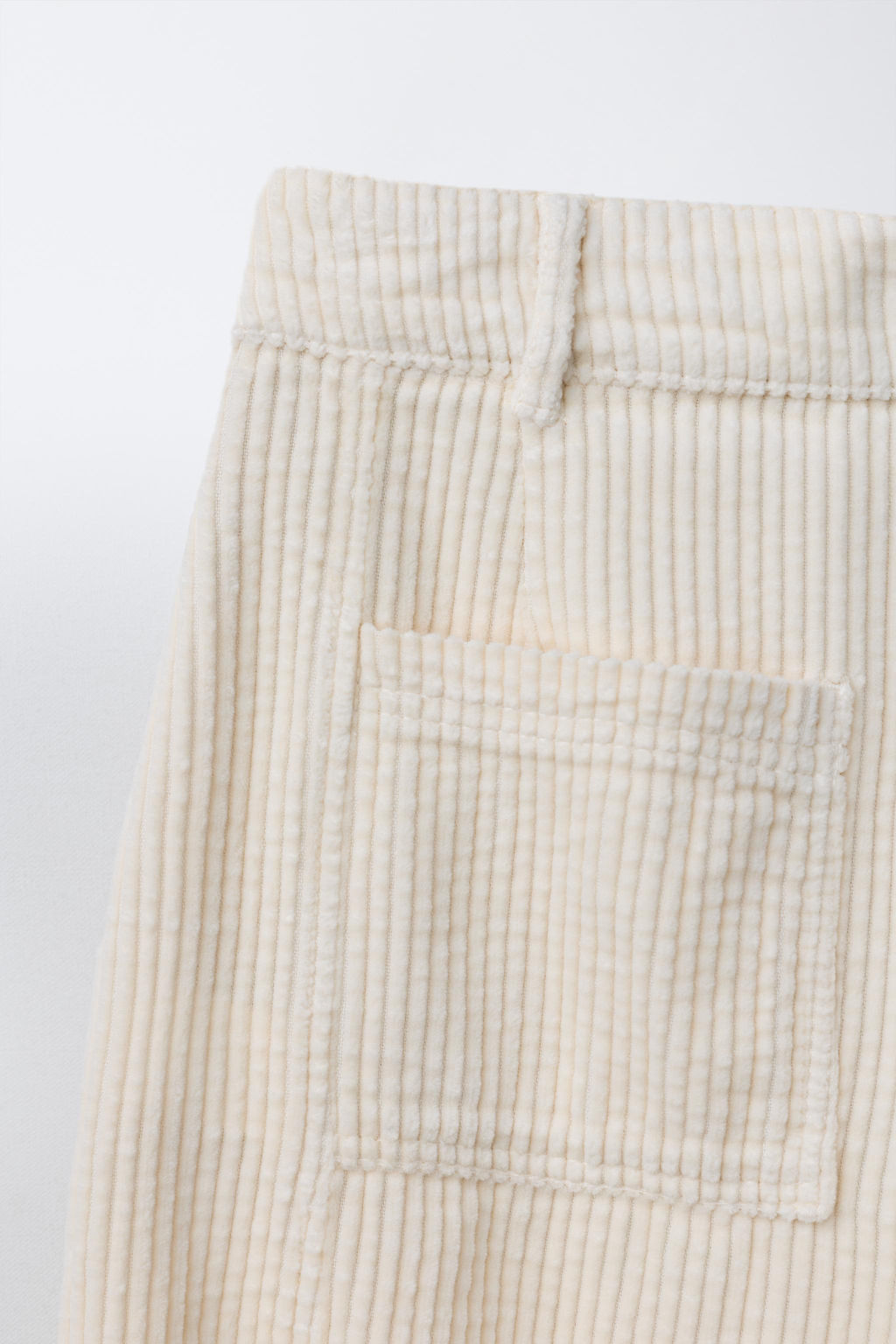 BARREL CORDUROY TROUSERS - Zara фото 4